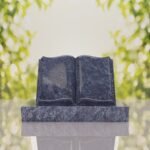 Book Slant Headstone