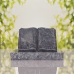 Book Slant Headstone