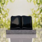 Book Slant Headstone