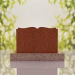 Book Slant Headstone