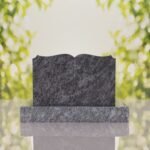 Book Slant Headstone