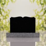 Book Slant Headstone