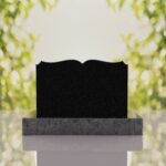 Book Slant Headstone