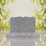 Book Slant Headstone