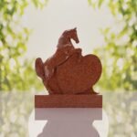 Horse Heart Headstone