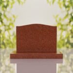 Serpentine Upright Headstone