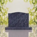 Serpentine Upright Headstone