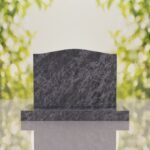 Serpentine Upright Headstone