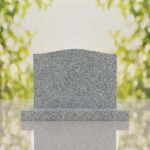 Serpentine Upright Headstone
