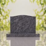 Serpentine Upright Headstone