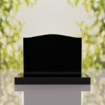 Serpentine Upright Headstone