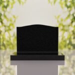 Serpentine Upright Headstone