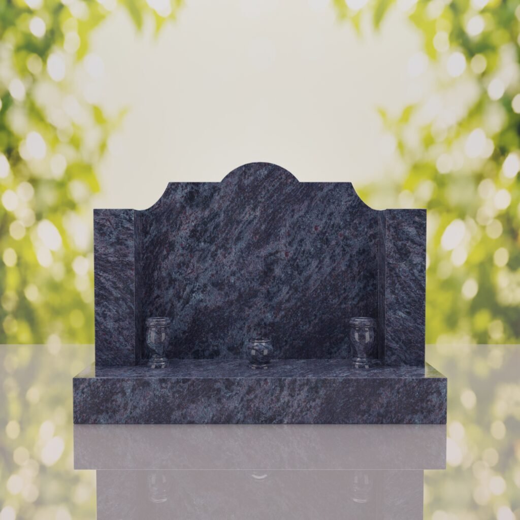 Lápida de jardín de estilo asiático
