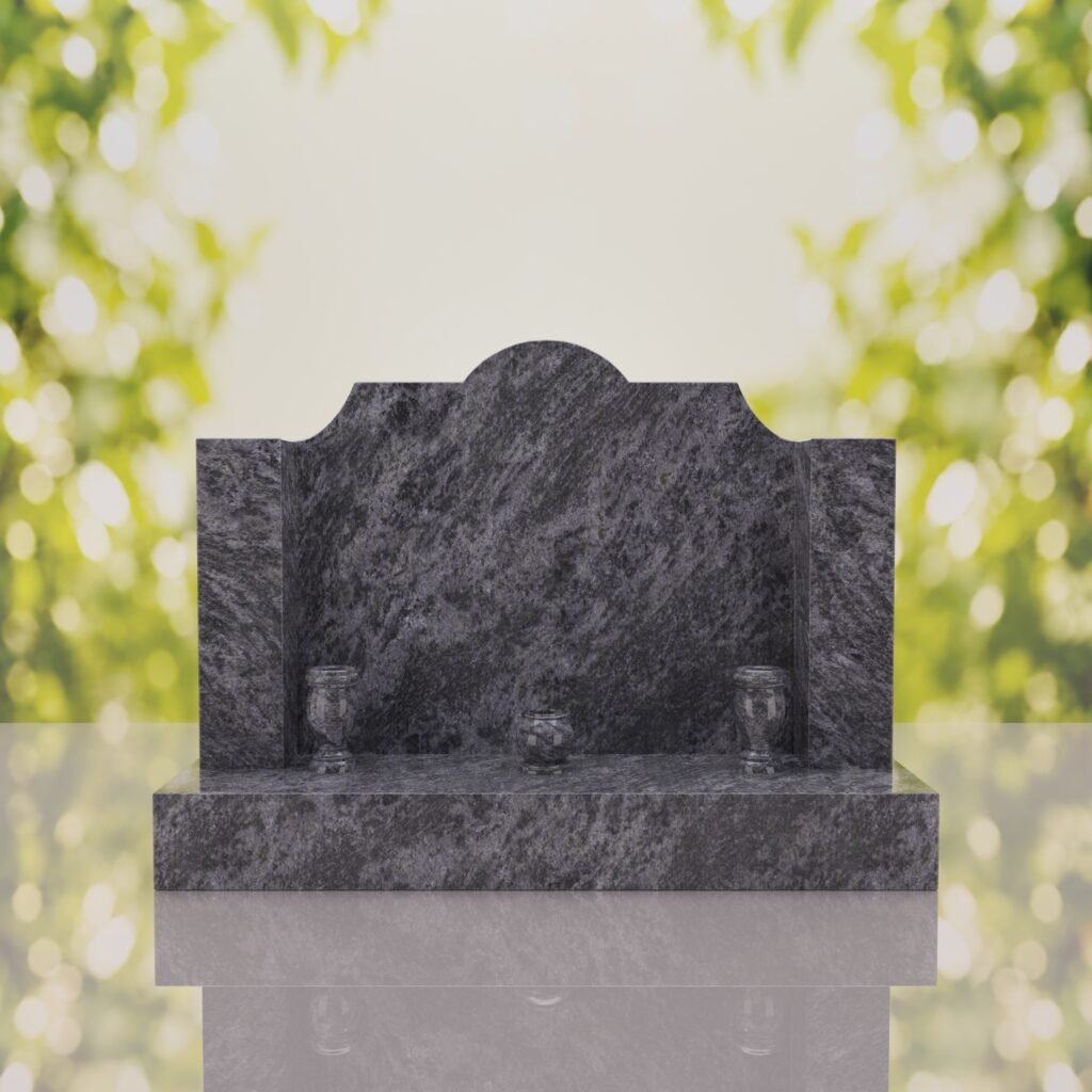 Lápida de jardín de estilo asiático