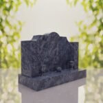 Lápida de jardín de estilo asiático