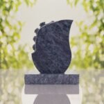 Rose Teardrop Headstone