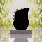 Rose Teardrop Headstone