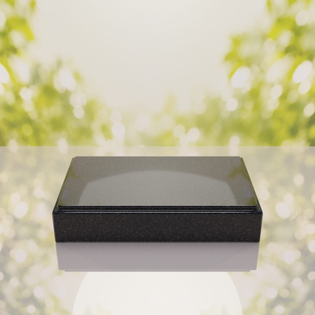 Classic Bevel Granite Grave Marker