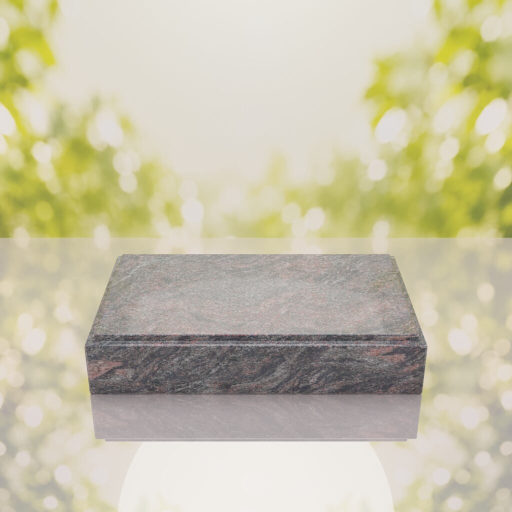 Classic Bevel Granite Grave Marker