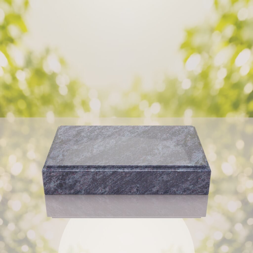 Classic Bevel Granite Grave Marker