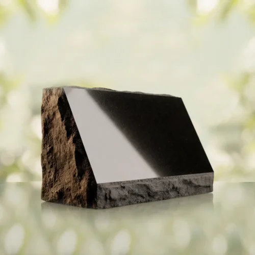 Rustic Slant Headstone