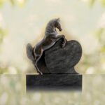 Horse Heart Headstone