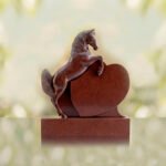 Horse Heart Headstone