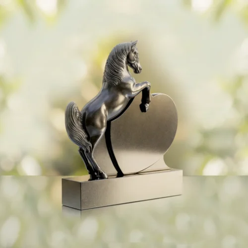 Horse Heart Headstone