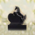 Horse Heart Headstone