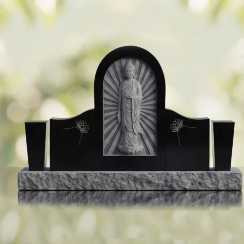 Buddhist Upright Headstone