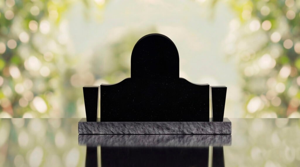 Buddhist Upright Headstone