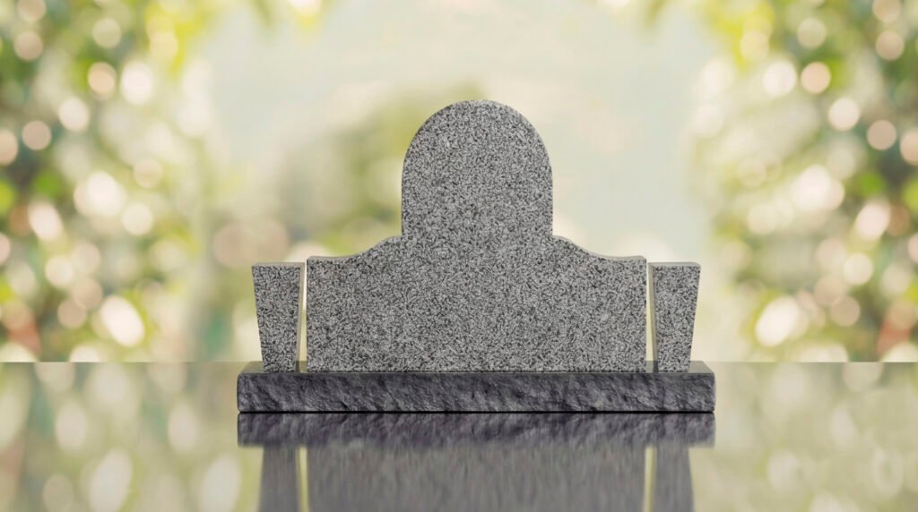 Buddhist Upright Headstone
