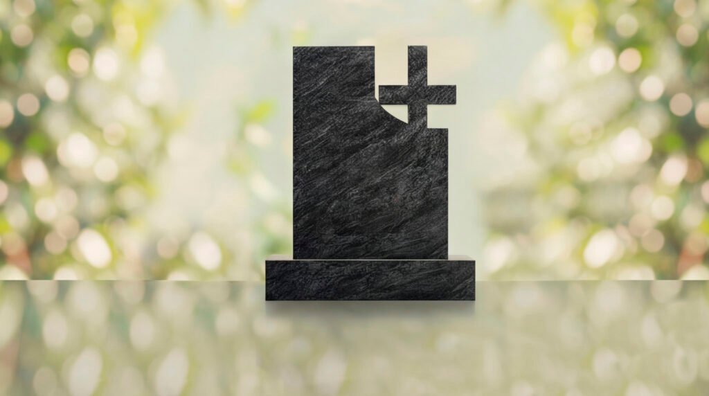 Comfort Modern Cross Memorial Monument