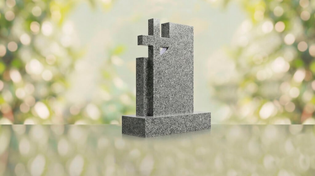 Comfort Modern Cross Memorial Monument