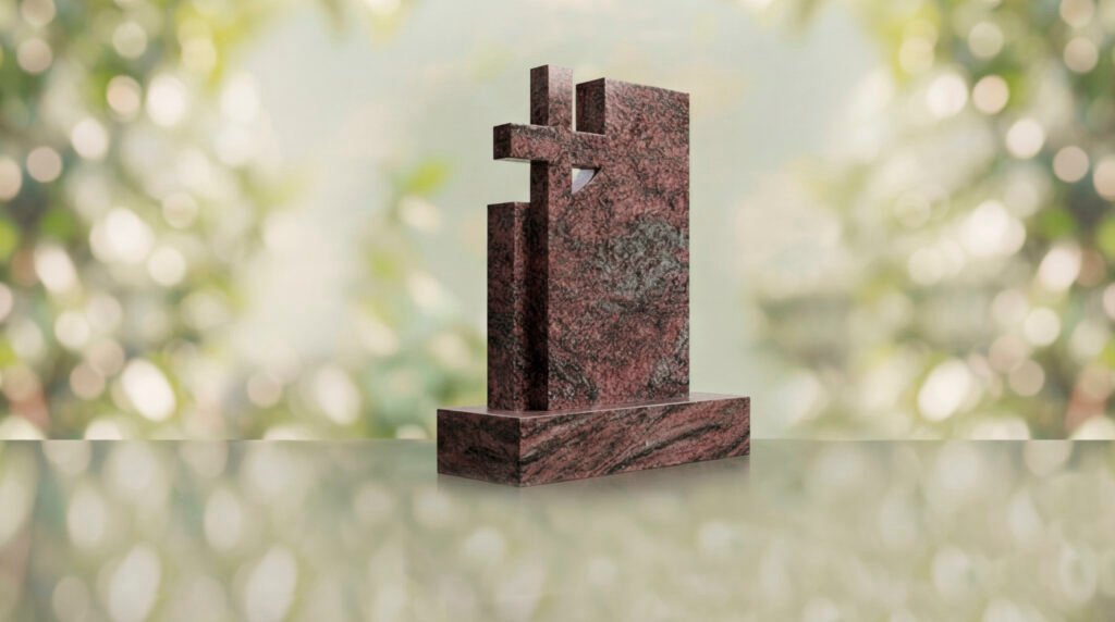 Comfort Modern Cross Memorial Monument