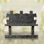 Puzzle Bench Headstone