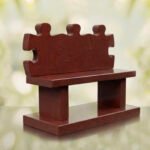 Puzzle Bench Headstone