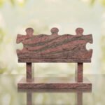 Puzzle Bench Headstone