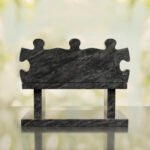 Puzzle Bench Headstone