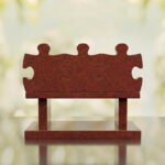 Puzzle Bench Headstone