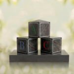 ABC Block Headstone