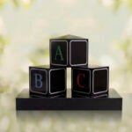 ABC Block Headstone
