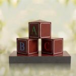 ABC Block Headstone