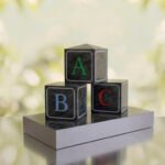 ABC Block Headstone