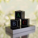 ABC Block Headstone