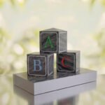ABC Block Headstone