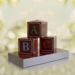 ABC Block Headstone