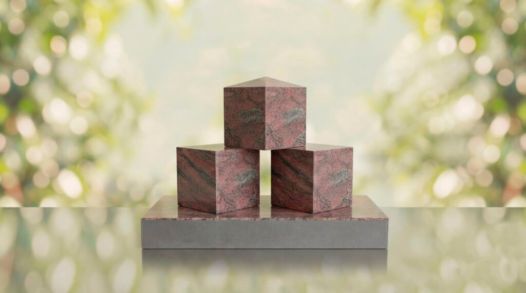 ABC Block Headstone