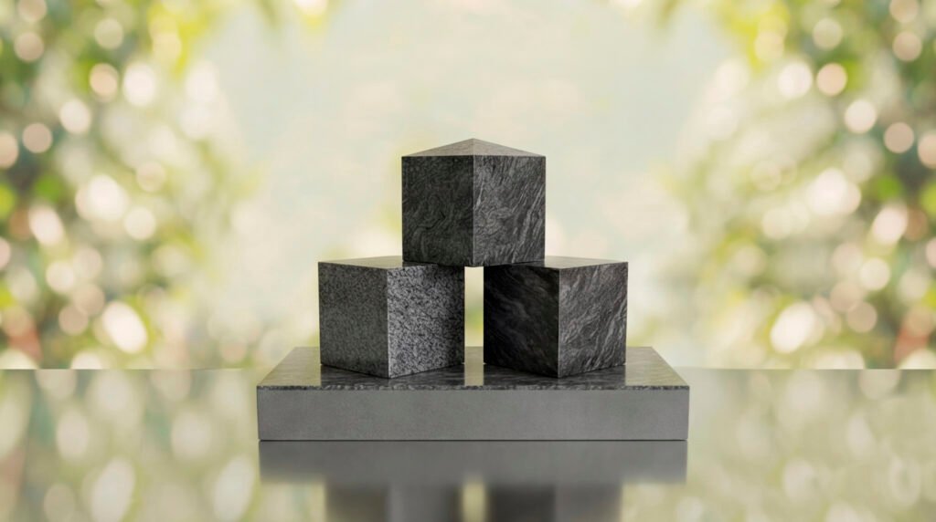 ABC Block Headstone