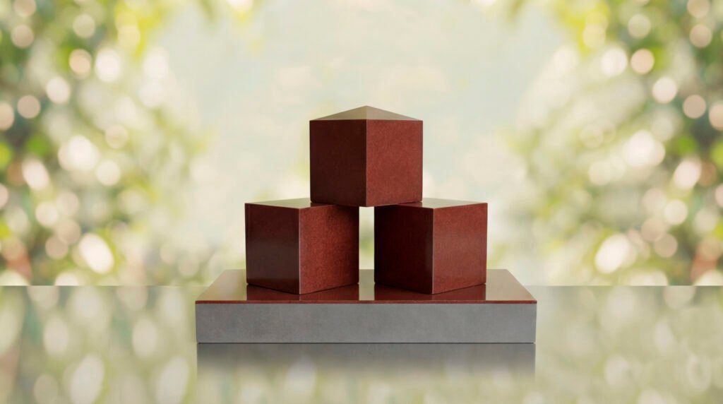 ABC Block Headstone